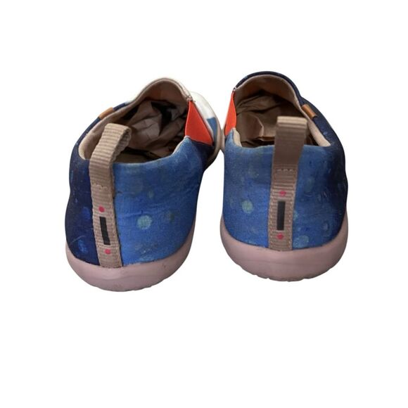 UIN Polar Bear Winter Hug Each Other Casual Artistic Slip on Shoe - Size 9 - Picture 8 of 9